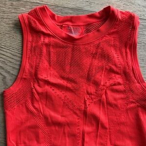 Beautiful red Athleta athletic top